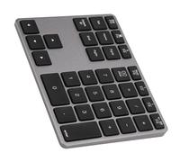 TOPINCN Mini Teclado Numérico, Inalámbrico de 35 Teclas, Ultradelgado, Compatible con 5.0, Material de Aleación de Aluminio para Viajeros de Negocios (Gris Hierro)
