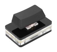 TOPINCN Mini Teclado USB Personalizable, Interruptor de Teclado único, Mecánico para Juegos RGB para Música y Medios (Black)
