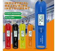 TOPINCN Mini Termómetro Infrarrojo sin con Pantalla LCD, Pluma de Temperatura del Tejido Portátil para Valores de Temperatura Precisos para Especialistas