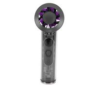 TOPINCN Mini Ventilador de Mano, Ventilador Portátil con Motor de Alta Velocidad, Lindo Turbo, Artículos Esenciales de Viaje Personales de Mano Pequeña para Mujeres, Ni (gris oscuro)
