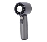 TOPINCN Mini Ventilador Portátil de Refrigeración por Hielo para Exteriores, Hardware con Batería Recargable de 3000 MAh y Flujo de Aire Alto de 100 Engranajes, Enfriador Turbo Portátil (GRAY)