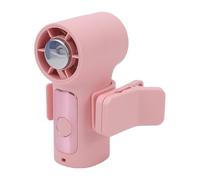 TOPINCN Mini Ventiladores con Clip con 6 Velocidades de Viento Ajustables, Ventilador Portátil Recargable de Carga Rápida Tipo C, Ventilador de Refrigeración Personal para Cochecito, (PINK)