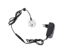 TOPINCN Mist Maker 24V Ultrasonic Mist Maker Fogger Fuente de Agua Estanque Atomizador Humidificador de Aire con Adaptador Mini Ultrasonic Mist Maker Fogger Fuente de Agua (Enchufe de la UE)