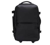 TOPINCN Mochila Enrollable con Ruedas Ocultas, Mochila de Compresión Grande Capacidad con una Mochila de Maleta Expandible para Viajes, Trabajo, Universidad