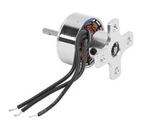 TOPINCN Modelo de RC Aircraft Metal Metal Motor sin Escobillas Operación Estable de Luz Estable de Plata para Entusiastas de los Drones (3000KV)