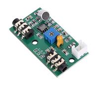 TOPINCN Módulo Amplificador de Placa de Micrófono de Ganancia Ajustable, Amplificación de Voz de Sonido Claro para Karaoke en Casa, DC 2,6-10V