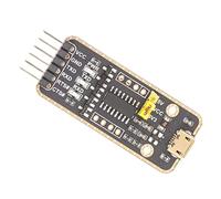 TOPINCN Módulo de Cable Serie USB a UART Adaptador Serie Antiestático con Chip CH343G, Velocidad de Comunicación de 6 Mbps, para Varios Sistemas Operativos, 1 Unidad