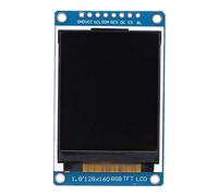 TOPINCN Módulo de Pantalla LCD TFT de 1,8" de con IC de Conducción ST7735S para Pantalla Interfaz Periférica Serie de Resolución 128RGB X 160 para Entusiastas de la Electrónica