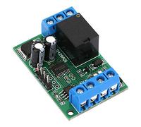 TOPINCN Módulo de relé Multifunción de 12 V para Controlador PLC, Seis Modos de Trabajo, Comando AT/MODBUS, para Automatización del Hogar, Plástico/1,77 X 1,18 X 0,71 Pulgadas