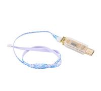 TOPINCN Módulo USB a TTL Cable de Programación PLC Convertidor Compacto Transmisión de Señal Rápida Portátil para Uso en Exteriores Material Plástico como Se Muestra en la Imagen