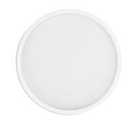 TOPINCN Molde de Bandeja de Silicona, Soporte Redondo para Joyería, Molde para Bandeja de Joyería, de Exhibición de con Material Resistente Al Calor de Grado Alimenticio (corazón)