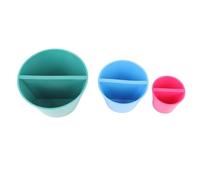 TOPINCN Moldeador de Bordes de Cerámica de 3 Piezas, Herramientas Multifuncionales de Plástico para Recortar Cerámica con Diseño de Borde Redondeado, para Tazas, Cuencos, Jarrones y
