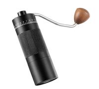 TOPINCN Molinillo de café Manual, 55 Ajustes Ajustables, Capacidad de 22 G, Molinillo de café en Grano Manual con Ergonómico, para Viajes a Casa y Múltiples Métodos de Preparación (BLACK)