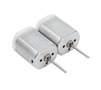 TOPINCN Motor Actuador de Cerradura de Puerta de Automóvil con Eje Largo para Automóviles Universales - Gira Suavemente, bajo Nivel de Ruido - 2 Piezas Aptas para Cerraduras de Automóviles -