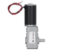 TOPINCN Motor de Engranaje de CC, Motor de Reducción Potente de bajo Ruido y bajo Calor para Máquinas de Conteo, Aleación de Aluminio DC24V (5RPM)