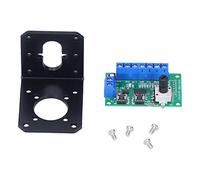 TOPINCN Motor de Engranaje de Reducción de Velocidad sin Escobillas DC24V con Bobina de Cobre para Mini Motores Eléctricos de Alta Torsión para Equipos Industriales (16RPM)