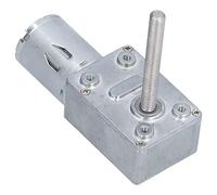 TOPINCN Motor de Engranaje Helicoidal de Aleación de Zinc con Reductor de Turbina, Motor de Engranaje Autoblocante de bajo Calor para Modelos de Bricolaje y Mini Motores (10RPM)