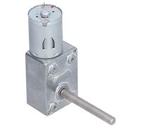 TOPINCN Motor de Engranaje Helicoidal de Alta Torsión de 24 V CC Reductor de Turbina Autoblocante para Modelos de Bricolaje, Motor sin Escobillas Resistente Al Desgaste para Dispositivo de (23RPM)