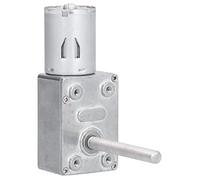 TOPINCN Motor de Engranaje Helicoidal de CC Motor de Engranaje Autoblocante con Reducción de Velocidad de Trabajo Silencioso para Dispositivo de Accionamiento Industrial Aleación de Zinc + Cobre +
