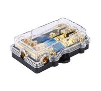 TOPINCN Nuevo Bloque de Caja de Portafusibles de Cuchilla de Circuito de Audio para Automóvil con Protección de Aislamiento para Uso Eléctrico Seguro Ajuste Universal para Vehículos