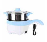 TOPINCN Olla de Cocina Stir Fry 2L Olla Caliente Eléctrica Camión Freidora Eléctrica Olla Al Vapor Eléctrica de Acero Inoxidable Olla para Guiso Olla de Cocina (Sartén eléctrica 24V 2