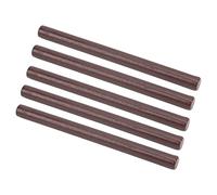 TOPINCN Palos de Cera de Sellado, Kit de Sellos de Laca Redondos Decorativos Multicolor Para Sobres de Boda, 10 Uds. Para Amantes de las Manualidades DIY (Café)