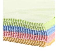 TOPINCN Paño Limpiador de Polvo de Microfibra Flexible, 70 Uds., para Lente de Cámara de Ordenador LCD, Tacto Suave, 13x13cm