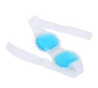 TOPINCN Paquete de Gel para Ojos Reutilizable, Paquete de Ojos Fríos para Aliviar la Fatiga, Ergonómico para Viajes, Material de TPU Estable Azul