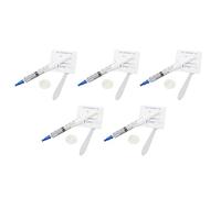 TOPINCN Pasta Conductora Térmica, sin Metal 3,2 W/m.k 5 Piezas de Pasta Térmica de Fuerte Adherencia para Chipset (2,5 ml, 0,11 onzas)