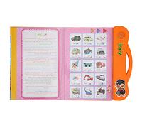 TOPINCN Pedagogía del Idioma árabe Libro de Sonido Toys Música Reflexión Toque Coordinación Mano-Ojo de la Cómoda Comunicación Entre e Hijos Opción Verde/Naranja (Orange)