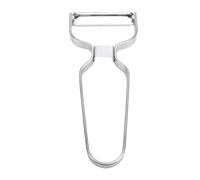 TOPINCN Pelador de Verduras de Acero Inoxidable, 2 uds., Pelador de Frutas de Acero Inoxidable, Agarre Ergonómico, Hoja Afilada para Cocina, Pelar Patatas, Zanahorias, Pepinos
