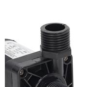 TOPINCN Pequeña Bomba de Agua Silenciosa IPX8 Mini Bomba Sumergible DC12V 20W 800L/h para Estanque de Fuente Interior y Exterior