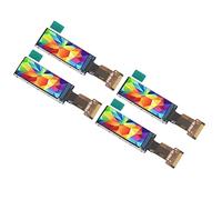 TOPINCN Pequeña Pantalla a Color TFT de 0,96 Pulgadas con Alta Transmitancia Juego de 4 Piezas para Imágenes Brillantes Módulo de Pantalla IPS Interfaz SPI Montaje de Soldadura