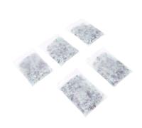 TOPINCN Piedra Triturada de Fluorita Arcoíris, 500 G, 5-7 Mm, Chips de Cristal de Colores Surtidos, Piedras de Grava de Sustrato de Acuario, Guijarros de Decoración Suculenta de