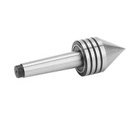 TOPINCN Piezas de Torno de Alta Precisión HSS Tailstock Live Center MT2, Reemplazo para Artesanos Metalúrgicos, Soporte Estable para Piezas de Trabajo Grandes