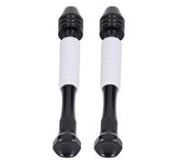 TOPINCN Pin Vise Taladro Manual Juego de 2 Brocas Helicoidales Ajustables para Manualidades y Bricolaje Material Duradero de 0,3-3,2 Mm