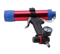 TOPINCN Pistola Selladora de Pegamento de Vidrio Neumática, Herramienta de Alta Eficiencia para Decoración de Edificios y Componentes Automotrices, Aleación de Aluminio de 310ML