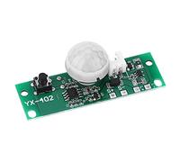 TOPINCN Placa de Circuito de Lámpara Solar Infrarroja, Modos Ajustables, Controlador de Sensor de Inducción Humana de 3,7 V para Seguridad del Hogar Porche