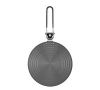 TOPINCN Placa de Conducción de Calor, Placa Adaptadora de Inducción de Cocina para Estufa Electrónica de Gas, Aleación de Aluminio con Mango Desmontable para Cocina (28cm)