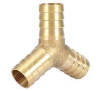 TOPINCN Plug de la Barra de Latón, Carpintero de Manguera de 12 -mm para Agua y Gas, que Consiste en Material de Cobre de (16 mm (1pcs))