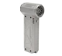 TOPINCN Plumero de Aire Comprimido, Plumero de Aire Eléctrico 150000 RPM, Motor sin Escobillas Portátil Inalámbrico, Ventilador de Chorro de Turbina de Mano para Limpieza de Teclado, (SILVER)