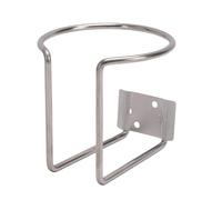 TOPINCN Portavasos de de Acero Inoxidable, Organizador de Almacenamiento de Montaje en Pared con 4 Tornillos para RV, Yate, Camión, Marine