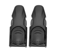 TOPINCN Práctico Reemplazo de Hebillas de Aletas de Aletas de Buceo - Práctica de Natación - Sigue Buceando para Nadar y Hacer Snorkel Material de PC Negro (B)