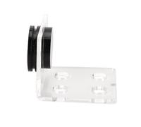 TOPINCN Práctico Soporte Acrílico para Estante de Fragmentos para un Crecimiento Más Saludable, Fácil Instalación con Imán, 32 Orificios para Vidrio de 15 Mm, para Aficionados a los Acuarios (4