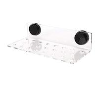 TOPINCN Práctico Soporte Acrílico para Estante de Fragmentos para un Crecimiento Más Saludable, Fácil Instalación con Imán, 32 Orificios para Vidrio de 15 Mm, para Aficionados a los Acuarios (23