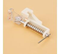 TOPINCN Prensatelas con Rodillo de Metal para Máquinas de Coser, Artesanía Profesional, Alimentación Eficiente de Tela, 4 Uds.