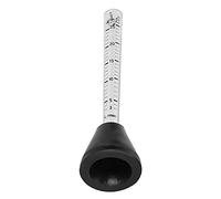 TOPINCN Probador de Flujo de Gas de Dióxido de Carbono Argón, Medidor de Doble Escala de 0-25L para Pistola de Soldadura Mig Tig, Adecuado para Soldadores