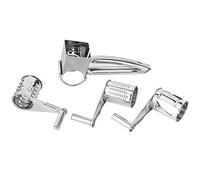 TOPINCN Rallador de Queso Multifunción de Acero Inoxidable, Trituradora de Queso Fácil de Usar para Cocinar, Herramienta de Rejilla de 3,1 Pulgadas para Amantes del, 13,3 Oz