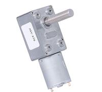 TOPINCN Reductor de Engranajes de Baja Velocidad Resistente Al Desgaste del Motor de Engranaje Helicoidal para Modelo, Material de Cobre Rojo (DC12V 30RPM)