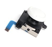 TOPINCN Reemplazo del Módulo de Botón de Joystick Analógico para, Joystick Duradero para Controlador de Interruptor, Fácil de Instalar, para Jugadores, Hecho de ABS (WHITE)